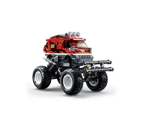 Sluban Power Bricks Rozciągliwe czerwone Off-Road GO