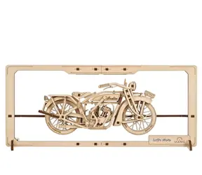 Ugears 2.5D drewniana mechaniczna układanka Indie Moto