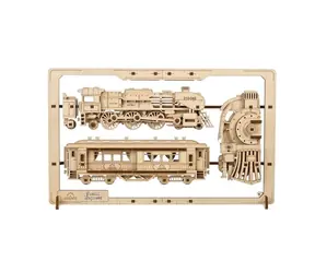 Ugears 2.5D drewniana mechaniczna układanka Steam Express