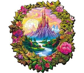 EscapeWelt Drewniana układanka Magic Forest / 200 elementów / Poziom trudności: średni / od 8 lat
