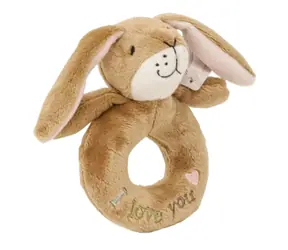 Tęcza Zgadnij jak bardzo cię kocham! Grzechotka króliczek / 0+