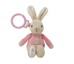 Tęczowy pluszowy króliczek Flopsy do zawieszenia / 0+