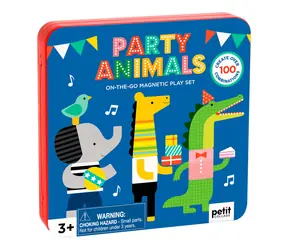 Petit Collage Magnetyczna Książeczka Animal Celebration / od 3 lat
