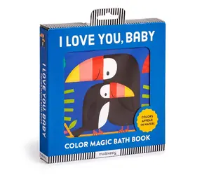 Mudpuppy Bath Book Kocham Cię / od urodzenia
