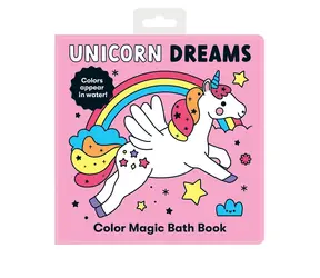 Mudpuppy Unicorn Bath Book / od urodzenia