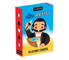 Karty do gry Mudpuppy Little Artist / od 4 lat