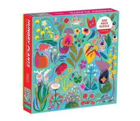 Puzzle Mudpuppy : Rośliny mięsożerne / 500 elementów / od 8 lat
