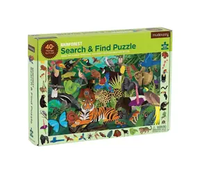 Mudpuppy Puzzle Szukaj w lesie deszczowym / 64 elementy 