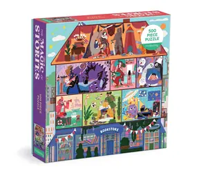 Puzzle Mudpuppy Magia opowieści / 500 elementów / od 8 lat