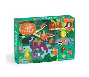 Mudpuppy Puzzle Owocowa Dżungla z Zapachem / 60 elementów / od 4 lat