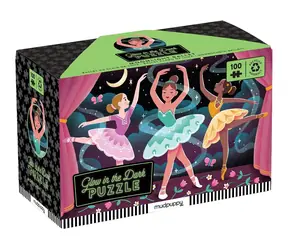 Mudpuppy Puzzle Half Moon Ballet - świecące w ciemności / 100 elementów / od 5 lat