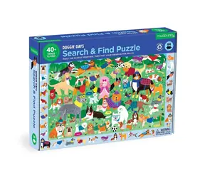 Puzzle Mudpuppy "Dzień Psa" / 64 elementy / od 4 lat