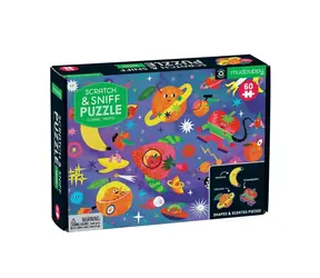 Mudpuppy Puzzle Kosmiczne Owoce z Zapachem / 60 elementów / od 4 lat