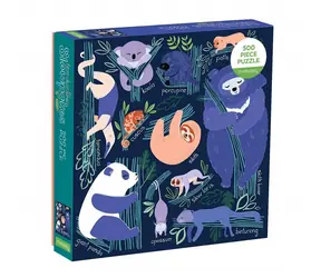 Mudpuppy Puzzle Drzemka na drzewach / 500 elementów / od 8 lat