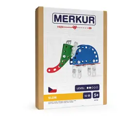 Merkur - Mini ZOO - Słoń / 52 części / od 5 lat