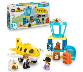 LEGO® DUPLO® 10443 Pierwszy raz na lotnisku / Liczba elementów: 23 / od 2 lat