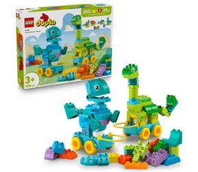 LEGO® DUPLO® 10451 Dinozaury na kółkach 3 w 1 / Liczba elementów: 108 / od 3 lat