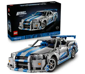 LEGO® Technic 42210 2 Szybcy 2 Wściekli Samochód Nissan Skyline GT- R (R34) / Liczba elementów: 1410 / od 18 lat