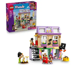 LEGO® Friends 42653 Sklep muzyczny i mieszkanie / Liczba elementów: 483 / od 7 lat