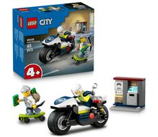LEGO® City 60455 Policyjny pościg motocyklowy / Liczba elementów: 65 / od 4 lat