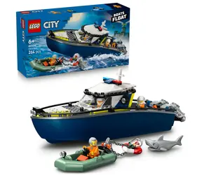 LEGO® City 60456 Pościg łodzią policyjną / Liczba elementów: 264 / od 6 lat