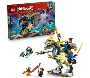 LEGO® NINJAGO® 71843 Rogue i jeździec na mechanicznym smoku / Liczba elementów: 584 / od 8 lat