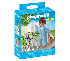 Playmobil® My Life 71736 Kierownik z dalmatyńczykiem / Liczba elementów: 8 / od 4 lat 