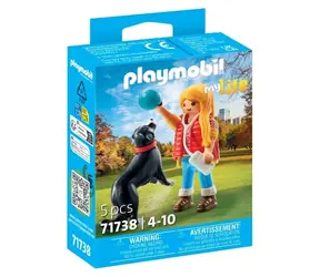 Playmobil® My Life 71738 Kobieta z berneńskim psem pasterskim / Liczba elementów: 5 / od 4 lat