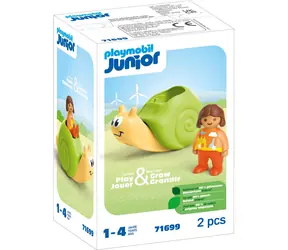Playmobil® Junior 71699 Ślimak na biegunach z funkcją grzechotki / Liczba elementów: 2 / od 1 roku życia