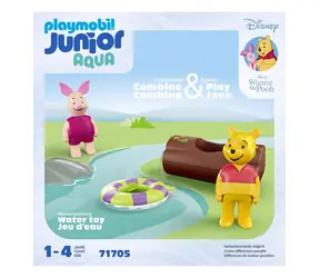 Playmobil® Junior & Disney 71705 Kubuś Puchatek i Prosiaczek - Wodna przygoda / Liczba elementów: 3 / od 1 roku życia