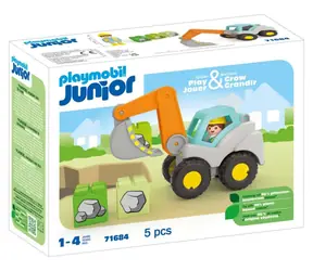 Playmobil® Junior 71684 Koparka / Ilość sztuk: 5 / od 1 roku