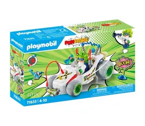Playmobil® Crazy Playmo Karts 71633 Wyścigi: Profesor / Liczba części: 40 / od 4 lat