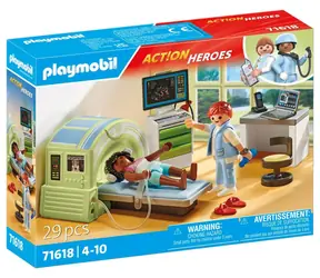 Playmobil® Action Heroes 71618 Pacjent MRI / Liczba elementów: 29 / od 4 lat