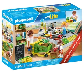 Playmobil® My Life 71648 Supermarket ekologiczny / Liczba elementów: 65 / od 4 lat 
