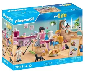 Playmobil® My Life 71744 Cat Cafe / Liczba elementów: 72 / od 4 lat