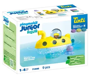 Playmobil® Junior Aqua 71440 Junior i Tinti: Kolorowa łódź podwodna / Liczba elementów: 9 / od 1 roku życia