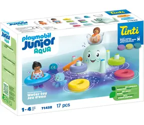 Playmobil® Junior Aqua 71438 Junior Aqua & Tinti: Kolorowa ośmiornica / Liczba elementów: 17 / od 1 roku życia