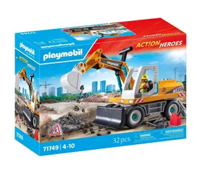 Playmobil® City Action 71749 Duża koparka / Liczba elementów: 32 / od 4 lat