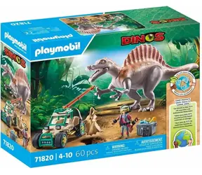 Playmobil® Dinos 71820 Atak Spinosaurus / Liczba elementów: 60 / od 4 lat
