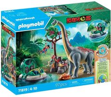 Playmobil® Dinos 71819 Brachiosaurus i poduszkowiec / Liczba elementów: 97 / od 4 lat