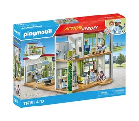 Playmobil® Action Heroes 71615 Nowoczesny szpital / Liczba elementów: 165 / od 4 lat