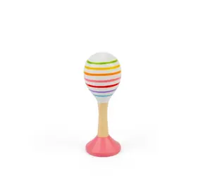 Bigjigs Toys Rumba ball junior zestaw 2 sztuk różowy / od 0 lat