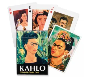 Piatnik Poker Frida Kahlo / Czas trwania gry: 30-90 minut / Liczba graczy: 2-10 / Od 12 lat