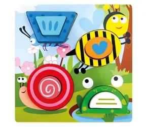 Puzzle 3D Bino Staw / 9 elementów / od 3 lat