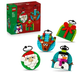 Zestaw ozdób świątecznych LEGO® Iconic 40744 / Liczba elementów: 153 / od 6 lat..