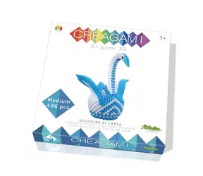 Piatnik Creagami M Swan / zestaw kreatywny / od 7 lat