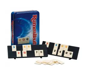 Piatnik Rummikub Mini - puszka / Czas gry: 20 minut / Liczba graczy: 2-4 / od 7 lat 