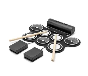 Huslog Perkusja elektroniczna / 2x 3 W / USB-C / gniazdo 3,5 mm