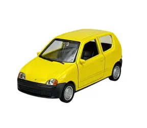 Welly Fiat Seicento 1:34 żółty / od 3 lat