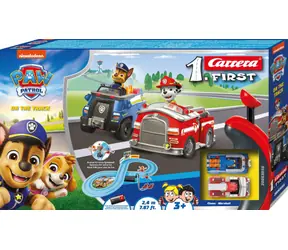 Carrera 63056 FIRST Psi Patrol / Tor samochodowy / Długość toru 2,4 m / od 3 lat